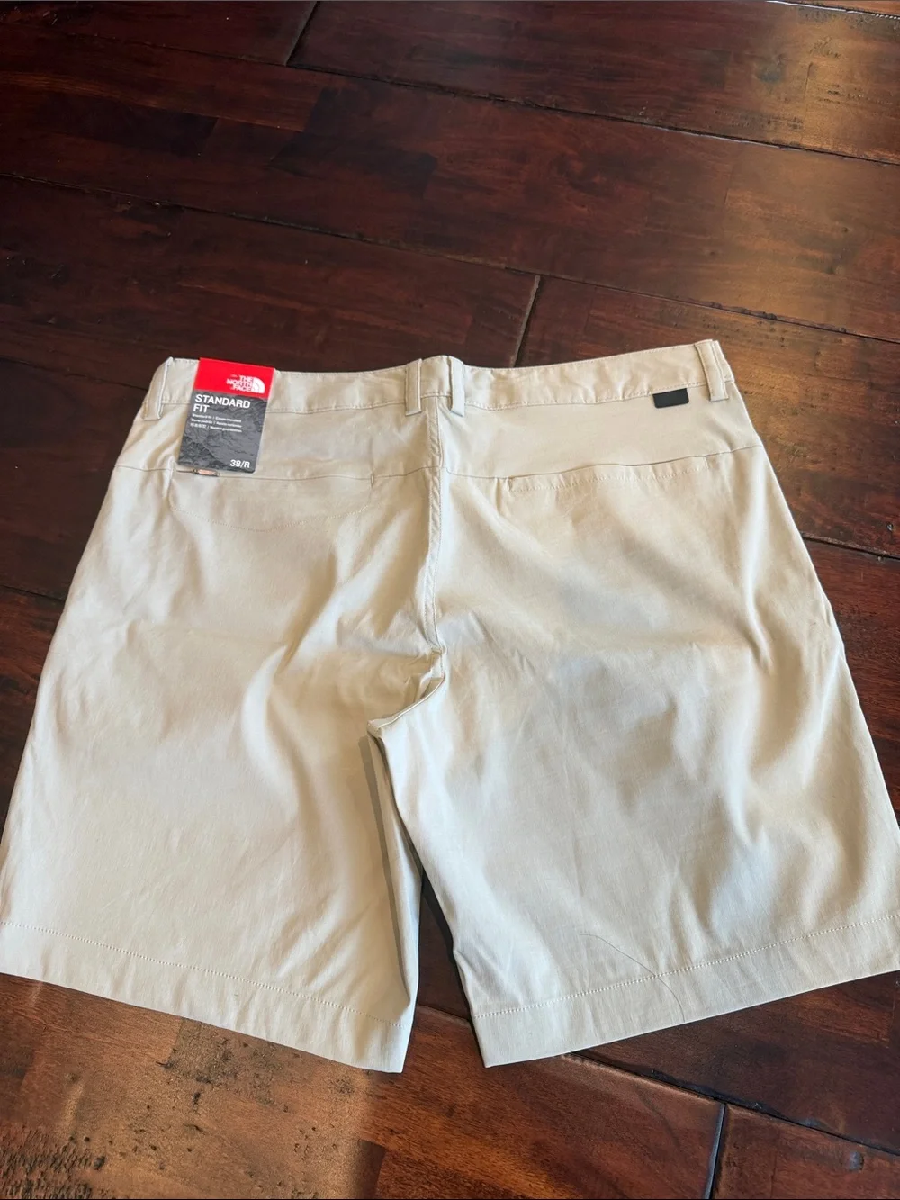 The North Face Men's Khaki Flat Front Shorts